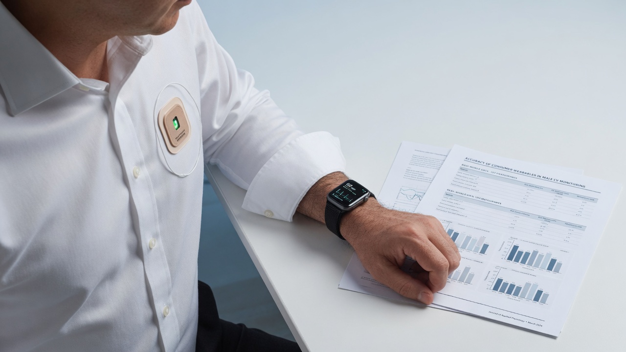 Editorial photograph related to Public Health: Accuracy and Real-World Performance of Consumer Wearables in Male Cardiovascular