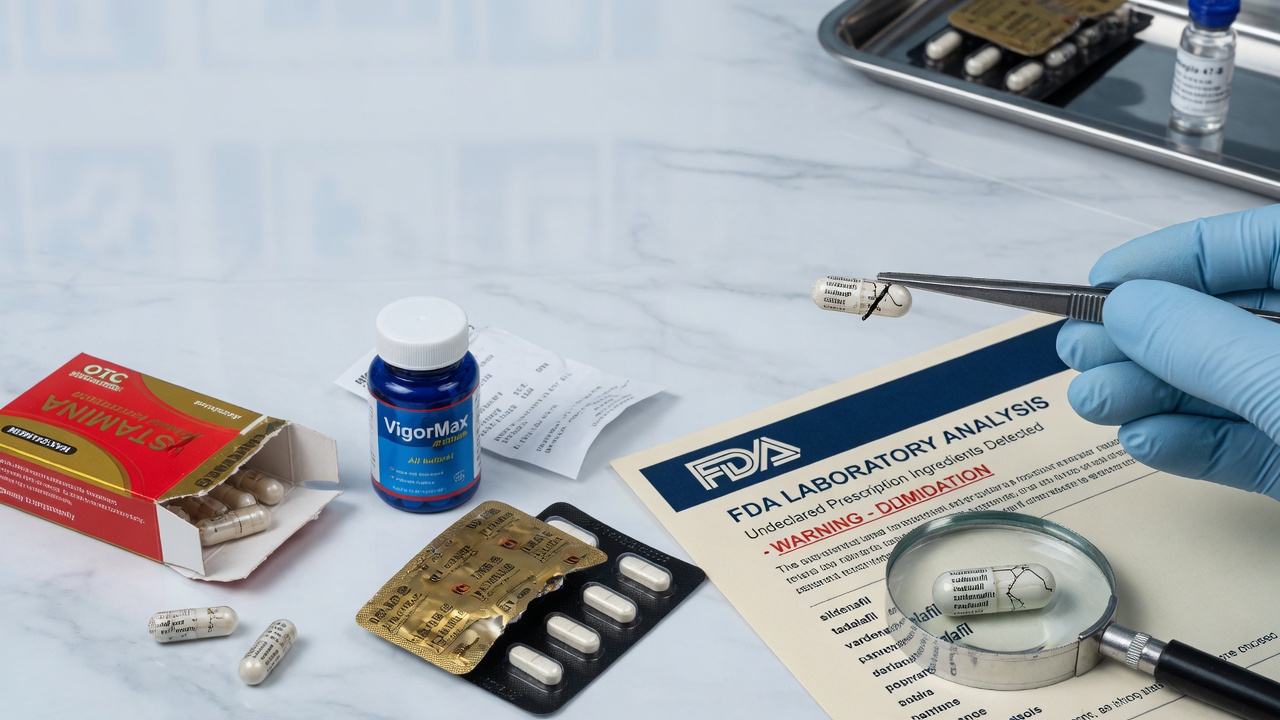 FDA Detects Hidden Prescription Ingredients in Over-the-Counter Male Sexual Enhancement Products