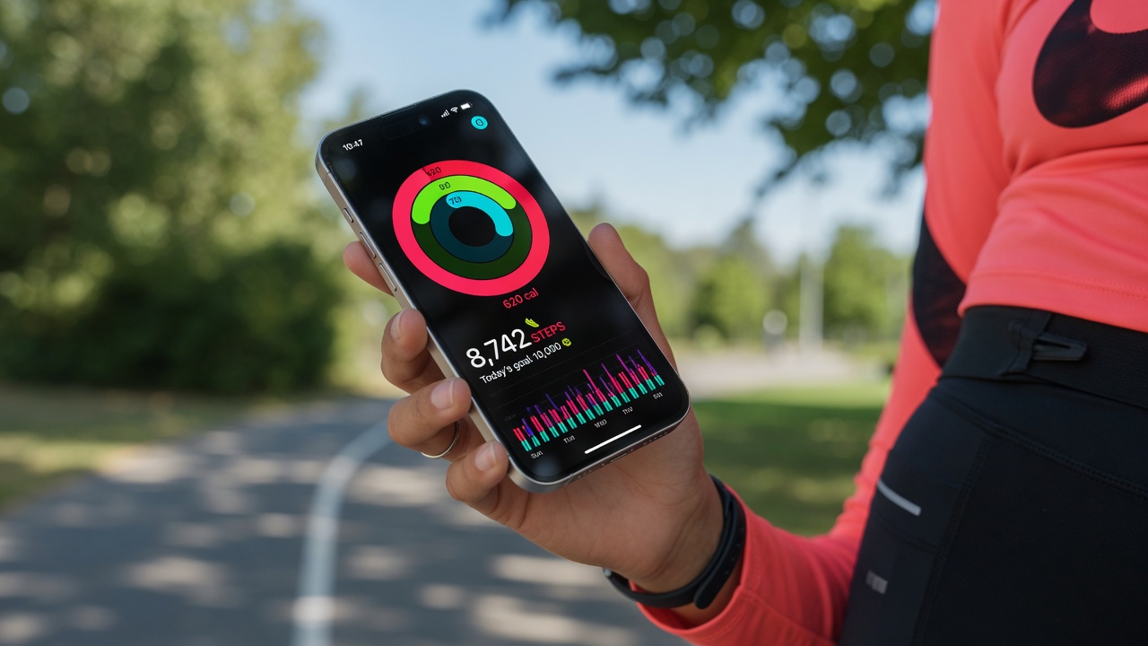 Editorial photograph related to How Does The Fitness App Work On IPhone?: How Does the Fitness App Work on iPhone?