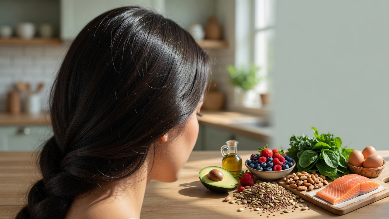 Editorial photograph related to Which Nutrition Is Good For Hair?: Which Nutrition Is Good for Hair?